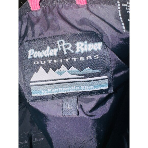 Powder River Outfitters Womens Quilted Pink Vest L Polyester Nylon Down Feather - Picture 5 of 12